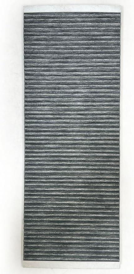 Nispira Model Y Cabin Intake Air Conditioning Inlet Vent Activated Carbon Filter Replacement For Tesla | 2020 2021 2022 2023 | Remove Smoke, Smog, Dust, VOCs chemical | Size 18" x 6.75" x 1". 2 Packs