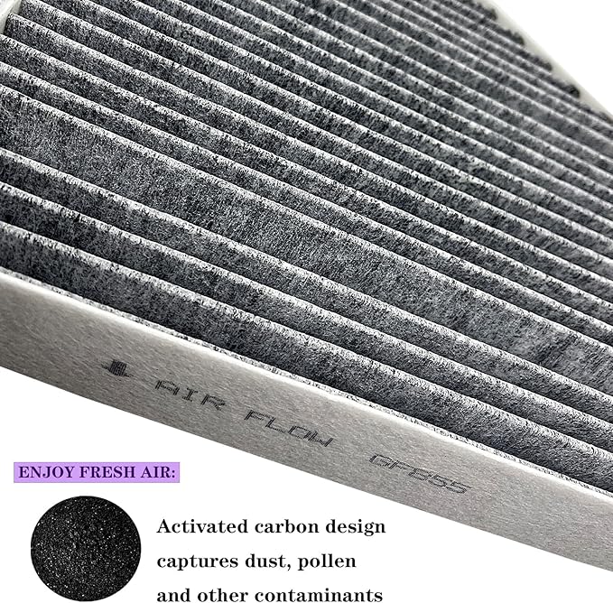 GF855 Cabin Air Filter For Mercedes-Benz E300 2017-2019, GLC300 2016-2022, GLC350 18-20, AMG GT 53,CLS450,G550,G63 AMG 2019-2022, C300 2015-2022, E450,E53 AMG 2019-2022, C63 AMG 2016-2021, 2058350147