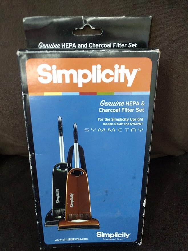 Simplicity Symmetry HEPA and Charcoal Vacuum Filters SSPF