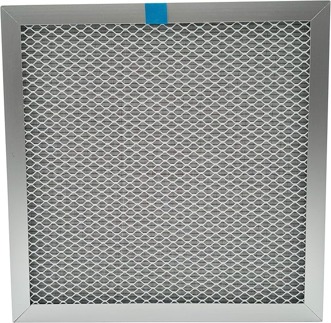 Washable Electrostatic Furnace Air Filter, MERV 8, (12" x 12" x 1") Aluminum Reusable Filter for Furnace, Central AC, and HVAC System