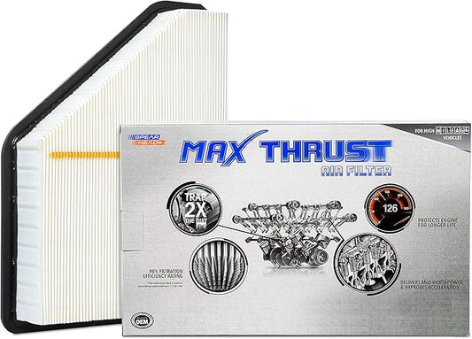 Spearhead Max Thrust Engine Air Filter Replacement | Fits 2010-2017 Equinox, 2010-2017 Terrain | OEM Fit & High Dust Holding Capacity (MT-465)