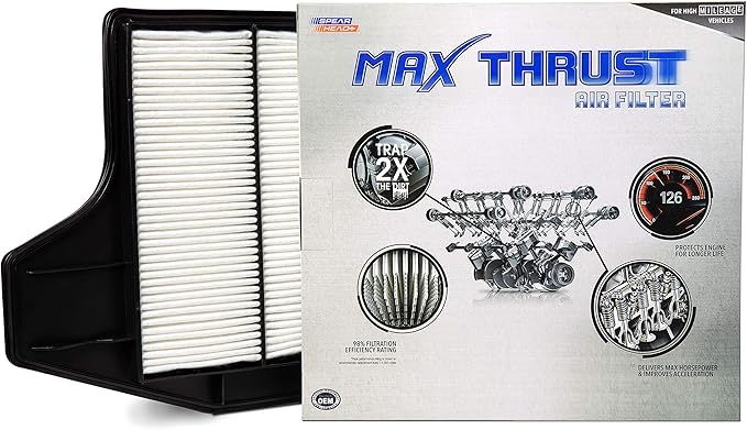 Spearhead Max Thrust Engine Air Filter Replacement | Fits 2013-2018 Altima 2.5L L4 (Sedan Only) | OEM Fit & High Dust Holding Capacity (MT-450)