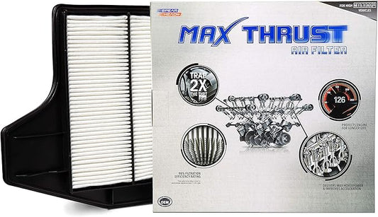 Spearhead Max Thrust Engine Air Filter Replacement | Fits 2013-2018 Altima 2.5L L4 (Sedan Only) | OEM Fit & High Dust Holding Capacity (MT-450)