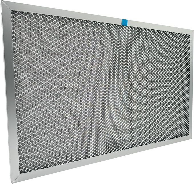 Washable Electrostatic Furnace Air Filter, MERV 8, (16" x 25" x 1") Aluminum Reusable Filter for Furnace, Central AC, and HVAC System