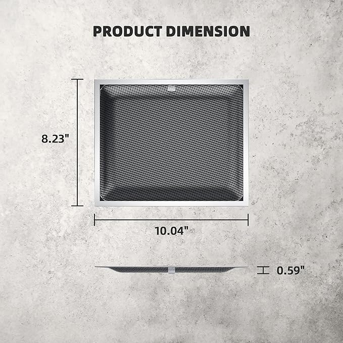 FIREGAS Range Hood Filter FGS-TF39-LW, Replacement Kitchen Hood Filter and Grease Filter for FGS-UBF39A575AC, FGS-UWF39A575AC, FGS-USF39A575AC Ductless Range Hood
