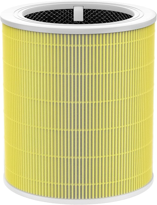 Core 600S Pet Care Replacement Filter for LEVOIT Core 600S & Core 600S-P Air Purifier, for Core 600S-P Pet Care Replacement Filter, Core 600S-RF-PA, 1 Pack, Yellow