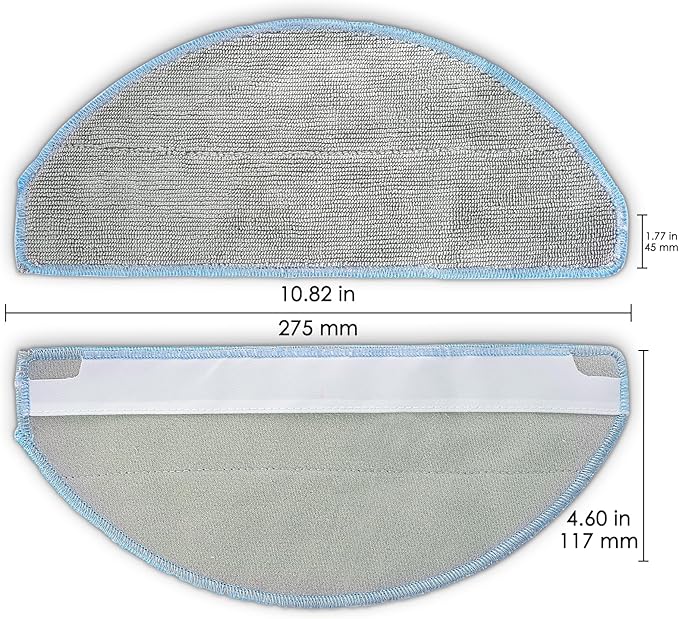 (4 Pack) Roomba 104, Y0140 Q0120 Q052020 Replacement Mop Pads for iRobot Vacuum 2 Essential Robot, Combo Robot Vacuum and Mop Y0140 Y0110 Q011, Roomba 105 Combo Mop Cloths, Accessories Kit
