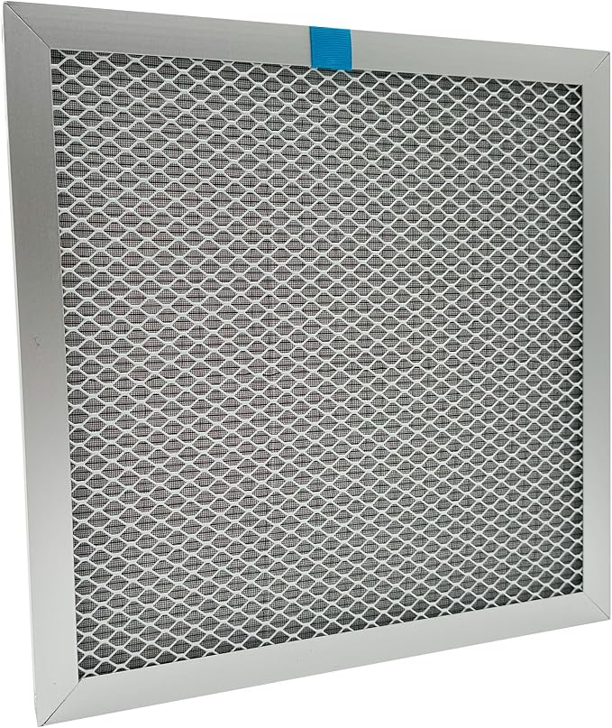 Washable Electrostatic Furnace Air Filter, MERV 8, (10" x 10" x 1") Aluminum Reusable Filter for Furnace, Central AC, and HVAC System