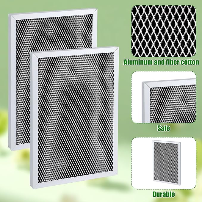 2pcs Dehumidifier Filter Replacements, Durable 5695 Filters Compatible with AprilAire Whole-House Dehumidifier Models 1820 1820Z E070 E080KZ E0OKZM E070N E070T & E070Z