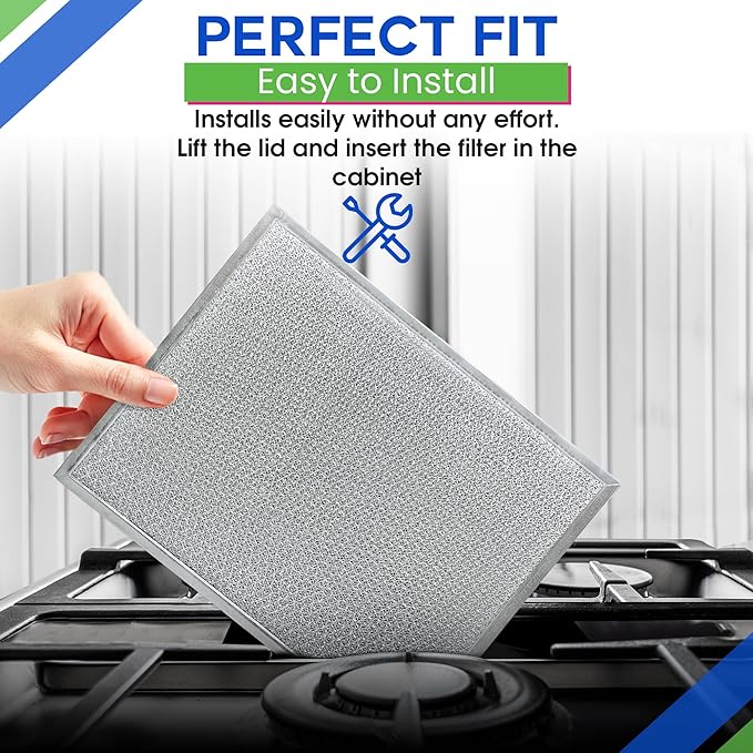 Bagean Downdraft Stovetop Filter Replacement 14” x 11.4” 707929 Compatible with Jenn Air Filter Downdraft - Grease Cooktop Screen Fits Jenair Stove Filters - Blocks Grease & Protecting the Oven (1-Pk)
