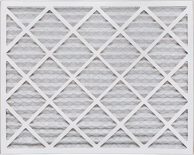 Aerostar 8x12x1 MERV 8 Air Filter, Pleated AC Furnace HVAC Filters (8x12x1), Electrostatically Charged for Allergies Dust Pet Dander Pollen Mold Lint, MPR 600 FPR 5, USA, 6 Pack