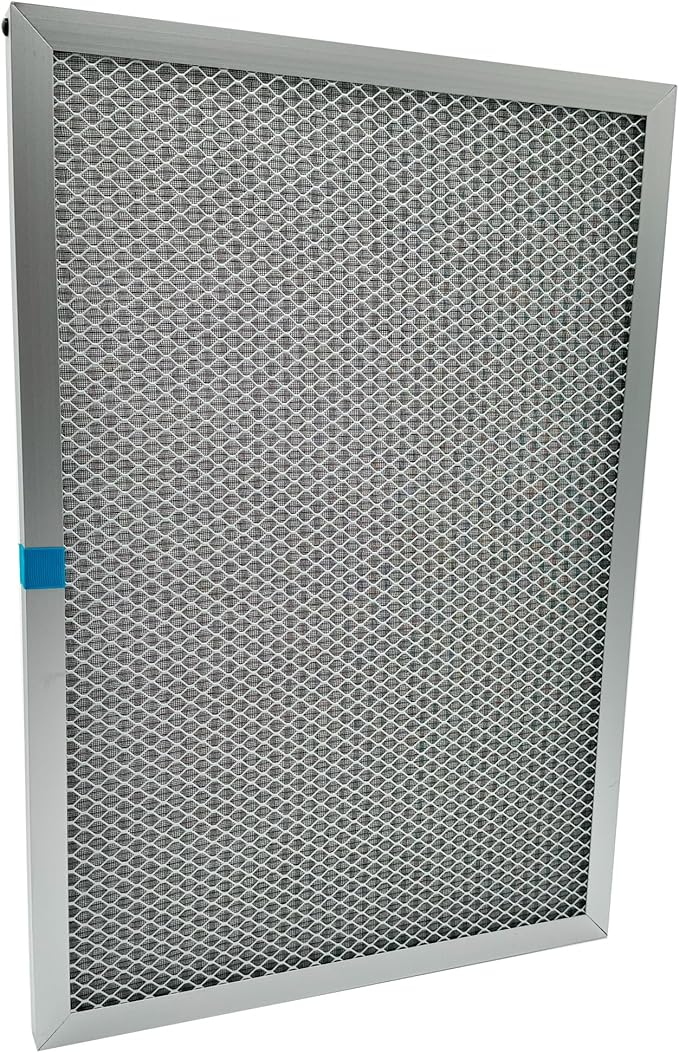 Washable Electrostatic Furnace Air Filter, MERV 8, (14" x 20" x 1") Aluminum Reusable Filter for Furnace, Central AC, and HVAC System