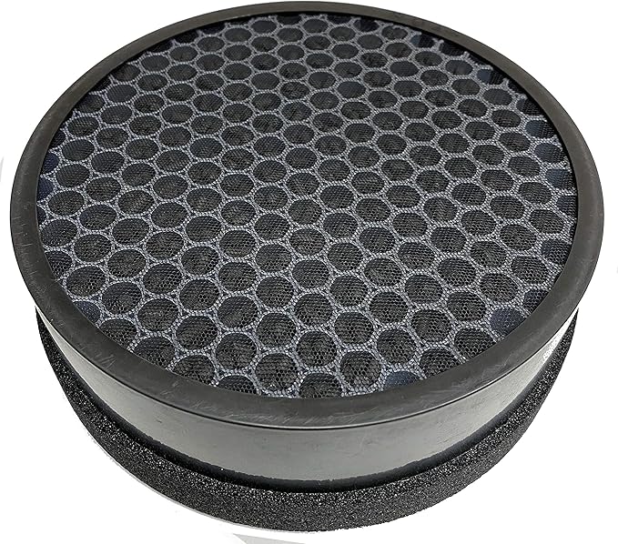 Nispira True HEPA H13 Air Filter Replacement Compatible with hOmeLabs Compact Air Purifier HME020248N with Night Light Office Bedroom, 2 Units