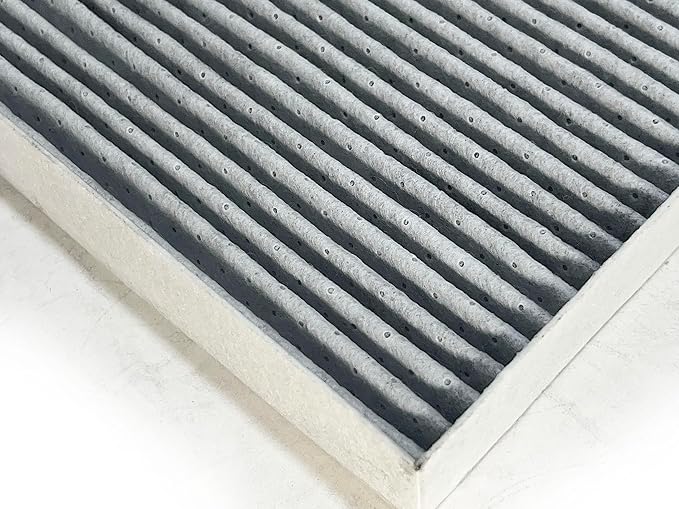 Nispira Model Y Cabin Intake Air Conditioning Inlet Vent Activated Carbon Filter Replacement For Tesla | 2020 2021 2022 2023 | Remove Smoke, Smog, Dust, VOCs chemical | Size 18" x 6.75" x 1". 2 Packs