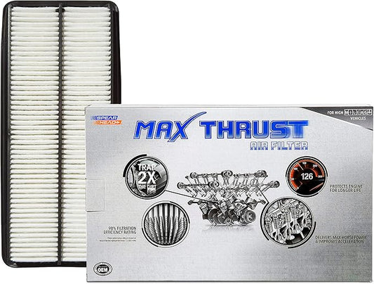 Spearhead Max Thrust Engine Air Filter Replacement | Fits 2005-08 Acura RL, 2004-06 Acura TL, 2003-07 Accord 3.0L V6 Gas/Hybrid | OEM Fit & High Dust Holding Capacity (MT-600)