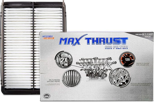 Spearhead Max Thrust Engine Air Filter Replacement | Fits 2015-19 Sonata 2.4L Gas/2.0L Hybrid, 2016-20 Optima 2.4L Gas/2.0L Hybrid | OEM Fit & High Dust Holding Capacity (MT-942)