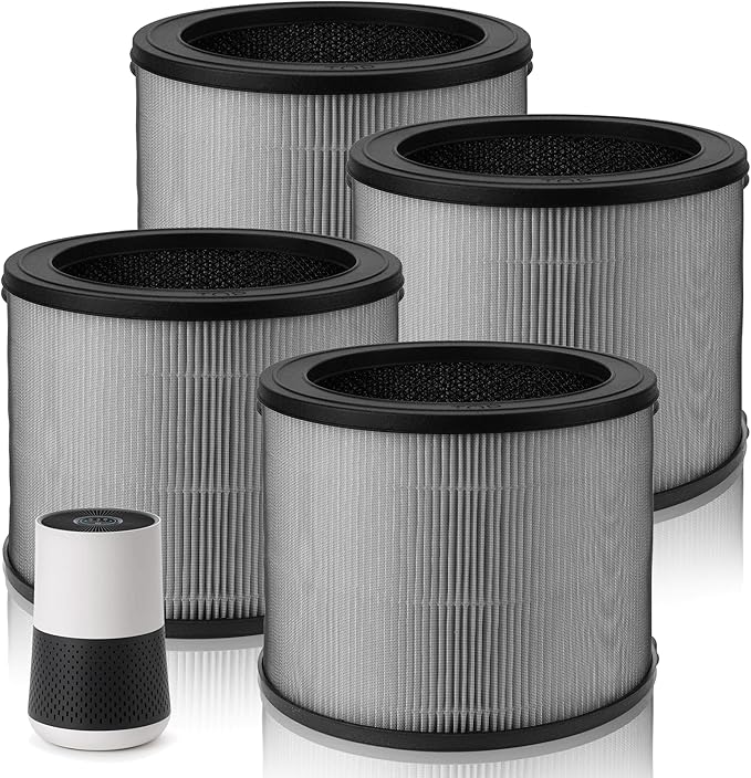 A231 A230 Replacement Filter O for Winix A230 and A231 Air Purifier,3 in 1 H13 True HEPA High-Efficiency Activated Carbon Filter.Compare to Part # 1712-0110-00, 1712011000,4 Pack