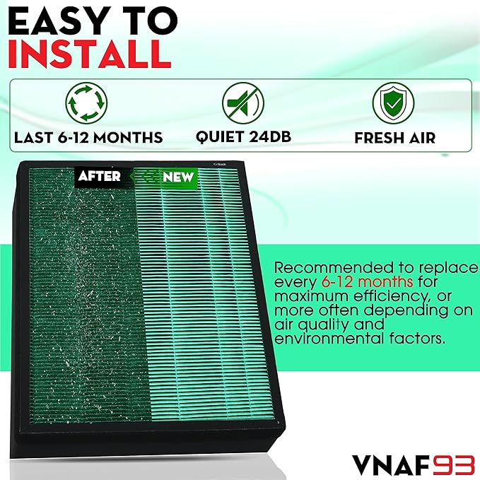 4-Pack 400/400S True HEPA Filter Replacement Filter For Coway AIRMEGA Max2 400/400S 400 400s 400(G) 400s(G) Air Purifier, Max 2 Green H13 True HEPA and Active Carbon Filter Set (Part# AP-2015-FP)