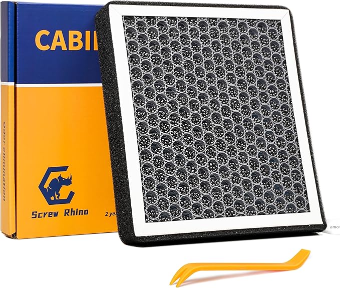 Cabin HEPA Air Filter CF11809 Replacement for Chevy Silverado 1500 2014-2018,2500/3500HD 15-20,Tahoe 2015-2020/GMC Sierra 1500 2014-2018,Sierra 2500/3500HD 2015-2019 Yukon 2015-2020