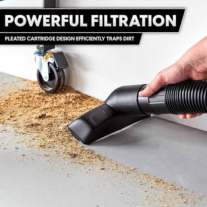 Vacmaster 4-5 Gallon Washable Cartridge Filter & Retainer – VFCF