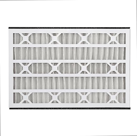 Aerostar 16x25x3 Air Filter MERV 11-1 Count - Removes Dust, Cold, Lint, Mold, Pet Dander, Allergy-Causing Pollen, Smog & Smoke - Pleated Electrostatic MPR 1000-1200 & FPR 7 Furnace Air Filters