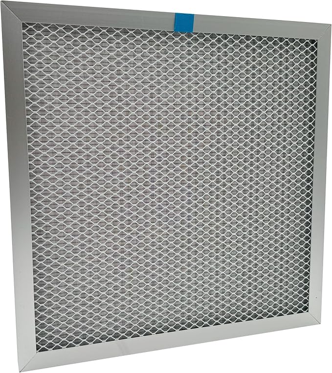 Washable Electrostatic Furnace Air Filter, MERV 8, (14" x 14" x 1") Aluminum Reusable Filter for Furnace, Central AC, and HVAC System