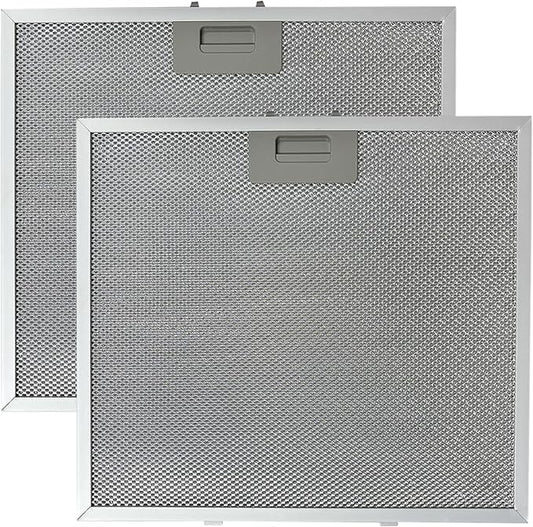 5MU30 Aluminum Mesh Filter Replacement Set Compatible with COSMO COS-5MU30 30 in. Delta Collection Ducted Under Cabinet Range Hood, 2 Packs