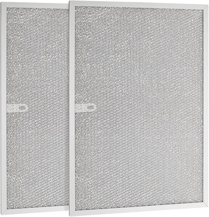 ANTOBLE BPS1FA36 Aluminum Range Hood Filter 11-3/4" x 17-1/4 x 3/8" Compatible with Broan Nutone 36'' QS1 WS1 WS2 5270 99010300E Mesh Grease Filter Replacement, 2 Packs