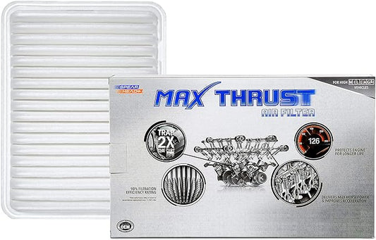 Spearhead Max Thrust Engine Air Filter Replacement | Fits 2005-2023 Tacoma 2.7L L4 Only | OEM Fit & High Dust Holding Capacity (MT-163)