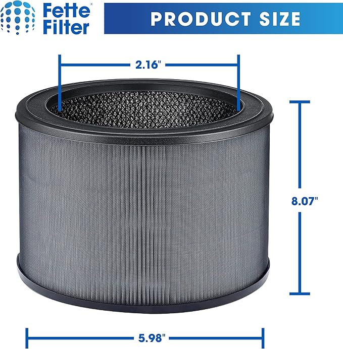 Fette Filter - 2 Premium True Hepa H13 Replacement Filter Size O Compatible with Winix Air Purifier Model A230 A231 Compare to Part # 1712-0110-00, 1712011000