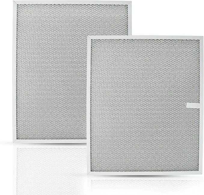 Upgraded 2 Pack BPS1FA30 Range Hood Filter 11-3/4" x 14-1/4" Replacement for Broan & Nutone Allure Series, Aluminum Mesh Grease Filter, Replaces 99010299 S99010299 S99010305