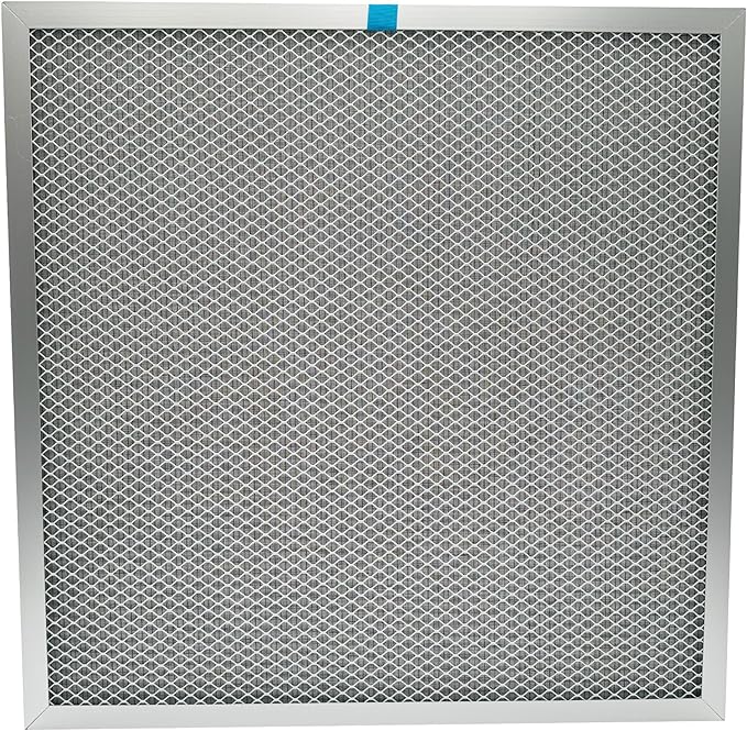 Washable Electrostatic Furnace Air Filter, MERV 8, (20" x 20" x 1") Aluminum Reusable Filter for Furnace, Central AC, and HVAC System